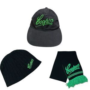 Coopers Pale Ale Brewery Souvenir Bundle - Hat/Beanie/Scarf Adelaide, Australia